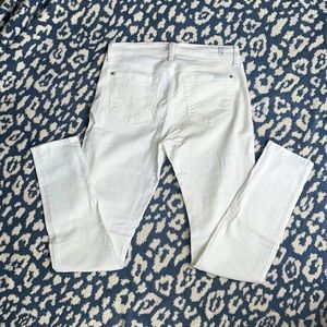 7 for all mankind white jeans